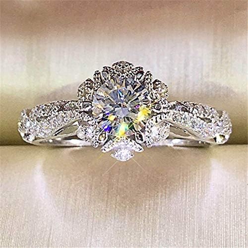 2023 טבעות תכשיטים חדשות חלולות טבעת אירוסין אביזרי נשים טבעות אצבעות של שרשרת החתונה