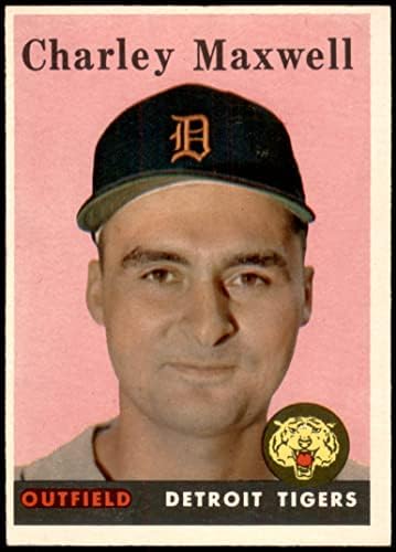 1958 Topps 380 Charley Maxwell Detroit Tigers Tigers
