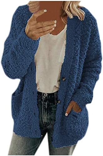 סווטשירט של Snksdgm לנשים שרוול ארוך רוכסן מעילים סווטשירט סווטשירט מטושטש מעילי סוודר אופנה לעיבוי קפוצ'ון מעילי