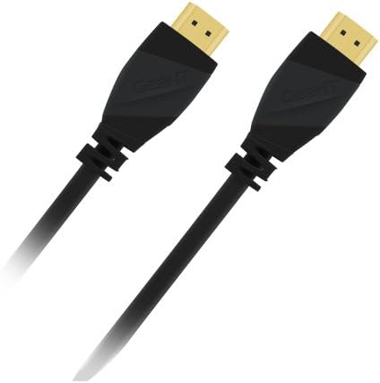כבל HDMI 3 ft, Gearit 10-Pack Pro Series HDMI 2.0 כבל 3 רגל 3 רגל מהירות גבוהה תמיכה 4K 60Hz / 1440p 144Hz רזולוציה