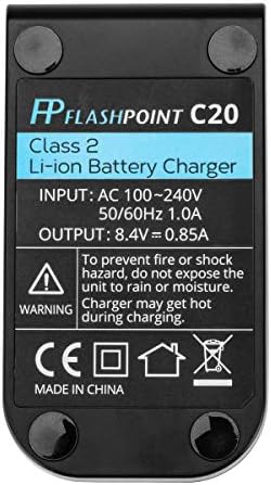 מטען סוללות Flashpoint עבור סוללת הזום Li-on Mini Flash