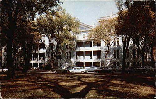 מכללת נוקס - אולם וויטינג, מעונות נשים גלסבורג, אילינוי IL גלויה וינטג 'מקורית