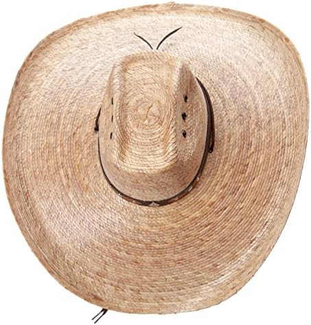 כובע קש רחב שוליים בסגנון מקסיקני