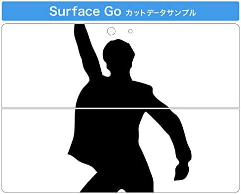 כיסוי מדבקות Igsticker עבור Microsoft Surface Go/Go 2 אולטרה דק מגן מדבקת גוף עורות 001024 Disco Dance