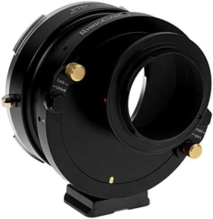 מתאם תפירה סיבוב של Crhinocam קודקוד, תואם עדשת Pentax 6x7 הר SLR על Sony Alpha e-Mount מצלמות נטולות מראה