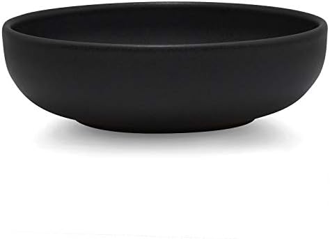 Uno Granite Matte Black Stoneware סט כלי אוכל מסה קרמיקה מאת B Brilliant