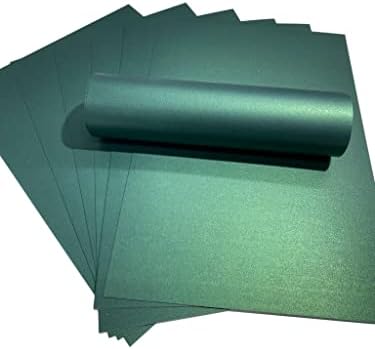 10 גיליונות מלכותיים בצבע מלכותי A4 קלף דקורטיבי 300 גרם דו צדדי