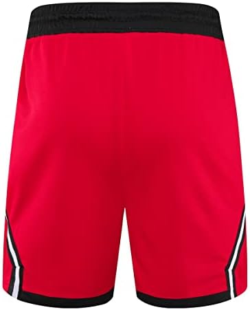 אופלוס 2/3 חבילה מכנסיים קצרים אתלטים פעילים לגברים, מכנסי כדורסל עם כיסים