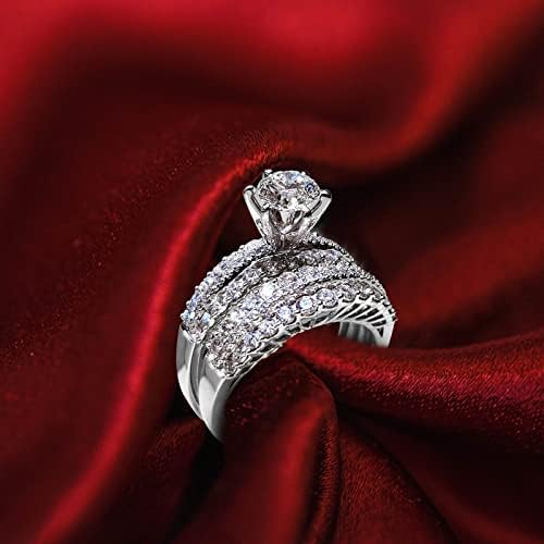 כדי טבעת טבעת ללבוש טבעת חדש יוקרה טבעת יכול להיות יום עלה טבעת - קל יהלומי יצירתי טבעת נשים של ולנטיין של אופנה