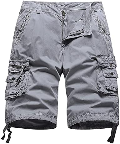 קיץ יתר של גברים יתר על המידה בכיסי טלאים מזדמנים של מכנסי מכנסי כלי ספורט מכנסיים קצרים