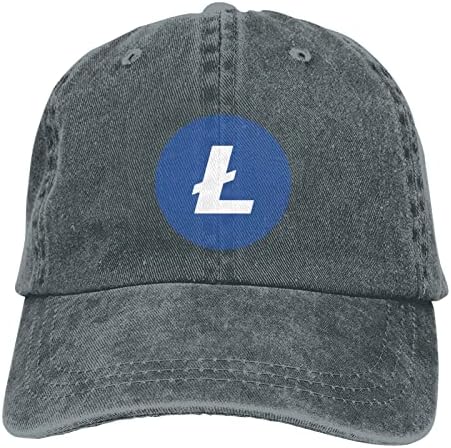 Litecoin לוגו כובע בייסבול גבר כובע Snapback כובע כובעי שמש מתכווננים מתכווננים