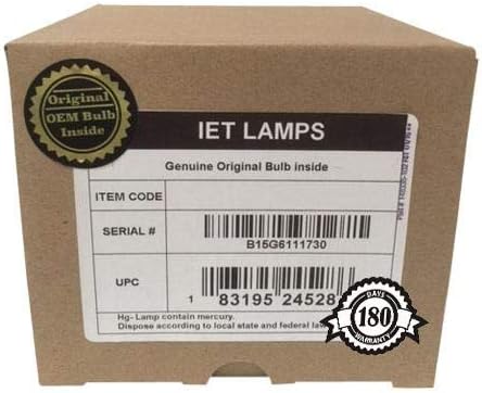 מנורות IET - נורת החלפה מקורית מקורית/מנורה עם בית OEM למקרן PANASONIC PT -LM1U
