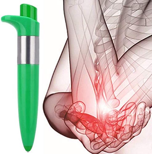עט דיקור ידני, מכשיר לשיכוך כאבים למצבים כגון כאבי גב וכתפיים, ירוק