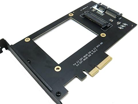 Sintech U.2 SFF-8639 NVME SSD ל- PCI-E 4x 3.0 כבל 20 סמ עם סוגר, תואם לאינטל U2 750/P3500 3600