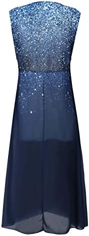 שמלות קיץ של Zefotim לנשים 2023 נ 'צוואר ללא שרוולים חסרי שרוולים חוף פרחוני שמש מידי שמלה זורמת