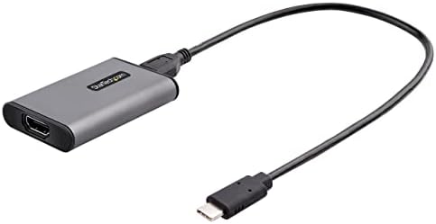 Startech.com USB 3.0 HDMI לכידת וידאו, 4K 30Hz לכידת וידאו מתאם/כרטיס לכידת USB חיצוני, UVC, זרם חי, מקליט מסך, עובד עם USB-A,