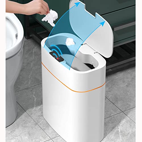 CXDTBH חיישן חכם נטען זבל אוטומטי יכול למטבח סלון חדר אמבטיה ביתי פח אשפה