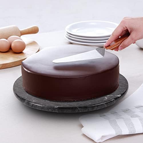 אוללו 12 אינץ שיש עצלן סוזן עוגת פטיפון כבד החובה שיש מסתובב עוגת דוכן עוגת הקאפקייקס וקישוט ספקי