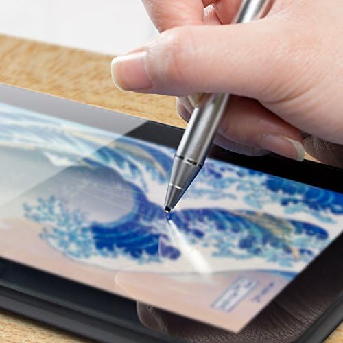 עט חרט בוקס גרגוס תואם ל- Asus Zenbook Pro Duo - Stylus Active Actipoint, חרט אלקטרוני עם קצה עדין אולטרה - כסף מתכתי
