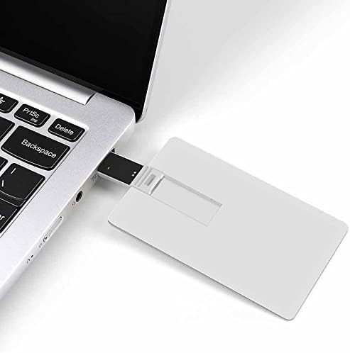 גולגולות אנטילופה USB 2.0 מכריחי פלאש מכריח את צורת כרטיס האשראי למקל זיכרון