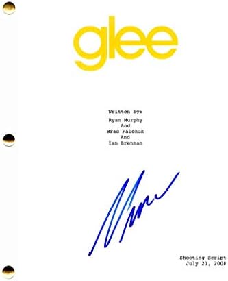 מתיו מוריסון חתימה חתימה חתומה - תסריט טייס מלא של Glee - דארן קריס, כריס קולפר, ג'יין לינץ ', קורי מונטית, מליסה