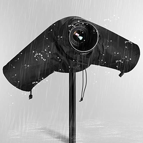 Powerextra מקצועי עמיד למים עמיד למים מגן על כיסוי גשם עבור ניקון סוני פנטקס ומצלמות SLR דיגיטליות אחרות, נהדר להגנה