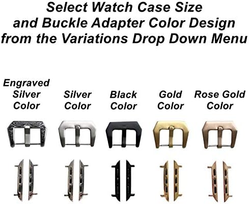 רצועת רצועת יוקרה מקורית של כלים מובלטים חומים וכתומים תואמים ל- Apple Watch Ultra 8 7 6 SE 5 4 3 2 1 סדרה 38