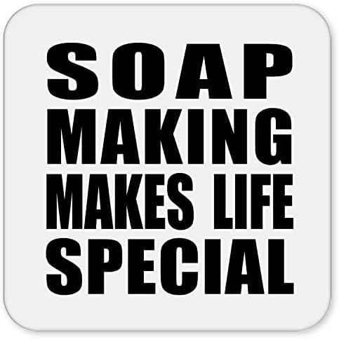 עיצוב סבון הופך את החיים למיוחדים, רכבת שתייה מחצלת לנגב את השערה ללא החלקה ללא החלקה, מתנות ליום הולדת יום הולדת חג