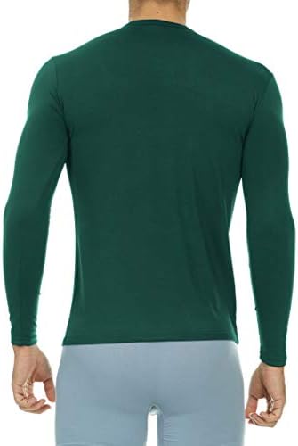 חולצות תרמיות תרמיות לגברים שרוול ארוך חולצות דחיסה תרמית לגברים שכבת בסיס מזג אוויר קר