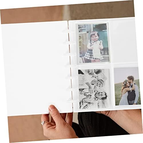 ABAODAM 5 PCS 3 אינץ 'אלבום תמונה אלבום תמונות אלבום אלבום תמונות אלבום חתונה A5 אלבום תמונה אלבום ספר ספר הכנס