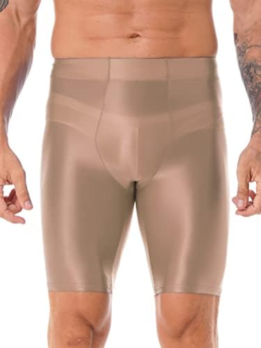 חותלות מכנסיים קצרים דחיסת סטרץ של גברים שכבת בסיס ספורט חדר כושר גרביונים מכנסיים