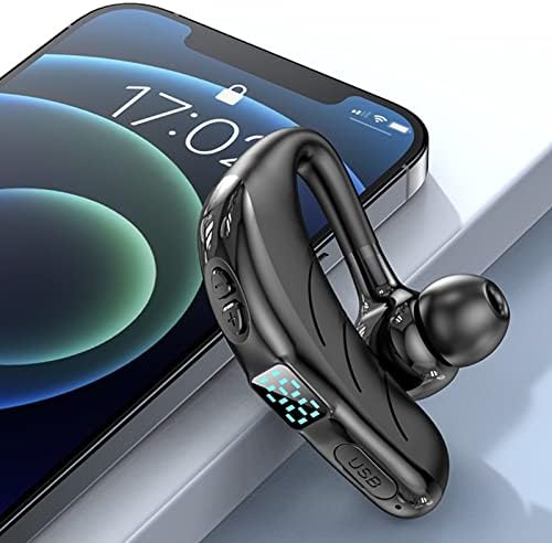 Charella 9HO אוזניות אוזניים יחיד עם MIC Bluetooth 5 2 LED אוזניות תצוגת אוזניות אלחוטיות עמיד למים אוזניות אלחוטיות