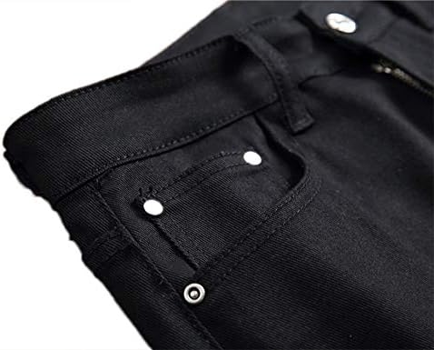 ג 'וקאי גברים של סקיני ג' ינס מזדמן רזה בכושר ישר מודפס ג ' ינס מכנסיים