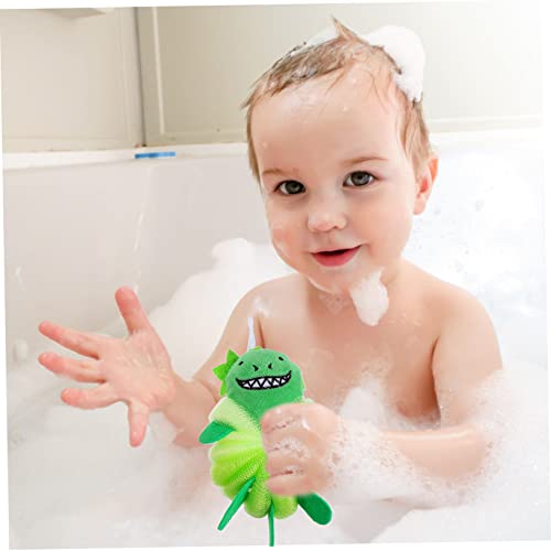 צעצועים 3 יחידים כדור אמבטיה לופה לילדים אמבטיה לופה אמבטיה קרצוף רשת אמבטיה ספא ספא נפיחה רשת מקלחת לרשת