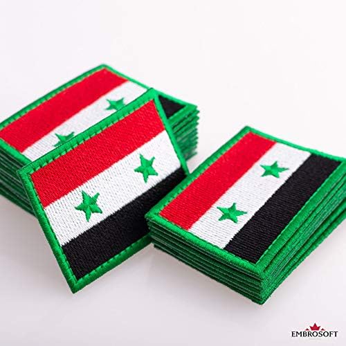 דגל פלאק סוריה, דגל המדינה הסורית, סמל לאומי, ברזל רקום