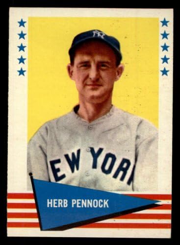 1961 Fleer 133 Herb Pennock New York Yankees Ex/Mt Yankees