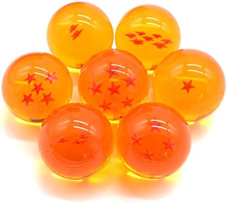 7 יח 'DBZ כדורי קריסטל אקריליים כדורי דקורטיביים ביתיים כדורי אוסף אנימה למסיבת קוספליי וחתונה