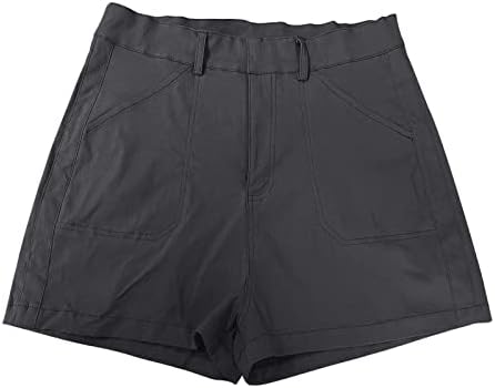 מכנסיים קצרים של נתיב לנשים מכנסי טיול רגליים רגילים מכנסיים קצרים מקזעים של מכנסיים קצרים של ברמודה עם כיסים
