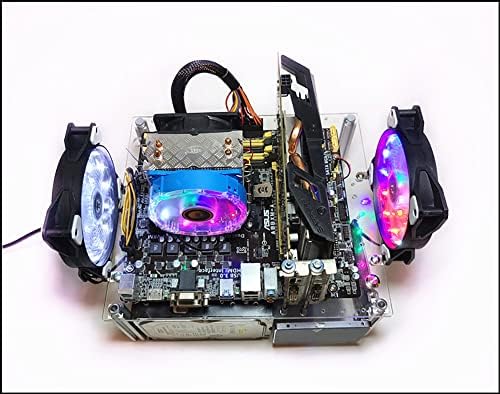 מחשב מארז פתוח לגיבוב מחשב מקרה חום פיזור אקריליק האם מבחן ספסל פלטפורמת עשה זאת בעצמך מחשב מקרה שקוף תמיכה