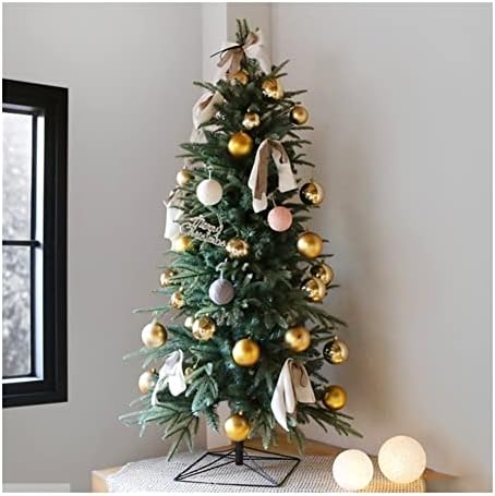 עץ חג המולד המואר מראש של אינדיא, עץ חג המולד מלאכותי מתקדם, עמדות מתכת וענפים תלויים, עץ עץ עץ דקורטיבי לחג למשרד