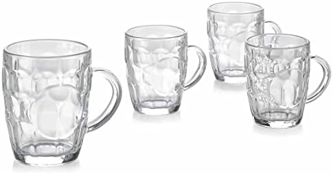 12 מחשב 8.6 עוז מיני זכוכית בירה פילסנר לשתות משקפיים כוסות ברור קפה תה משקאות