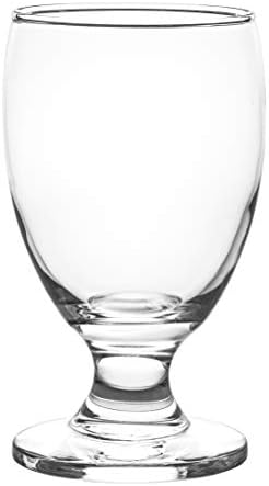 8 חתיכה מים גביע זכוכית סט - חזק נבע משקפיים עבור שתיית מים, מיץ, יין, מעורב משקאות, וקוקטיילים )