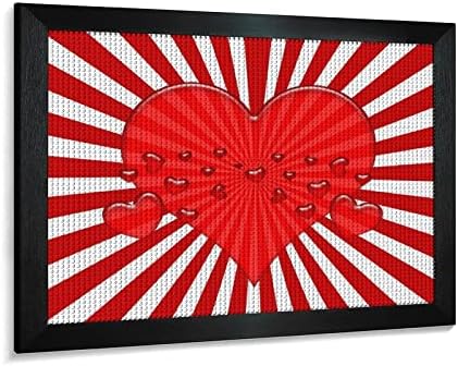 ערכות ציור יהלומי דגל לב יפני מסגרת תמונה 5 עשה זאת בעצמך תרגיל מלא ריינסטון אמנויות וול דקור למבוגרים בלקווד 50 * 40