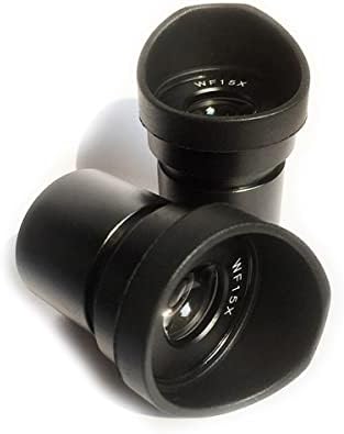 מיקרוסקופ מתאם זוג רחב שדה עינית אופטי עדשה עבור סטריאו מיקרוסקופ עם הרכבה קוטר 30 ממ או 30.5 ממ גומי עיניים