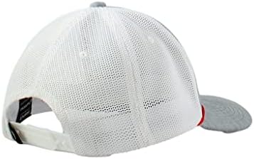 כובע בייסבול מגן לוגו של אריאט לגברים - כובע מערבי עם רשת לבנה
