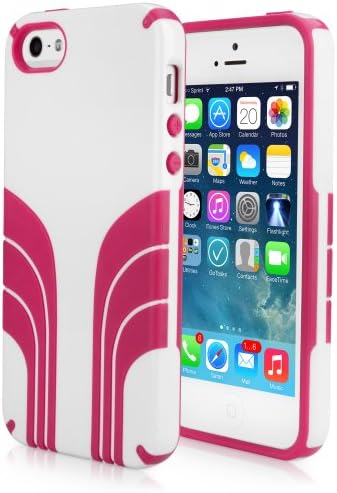 מארז לאייפון 5-מארז ספורט פעיל, כיסוי מעטפת קשה עם צלחות אחיזה צבעוניות מאחור לאייפון 5, אפל אייפון 5, דרום מזרח, 5