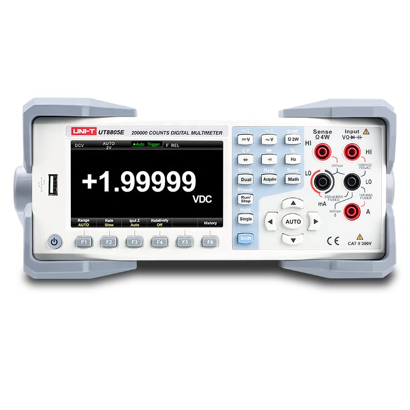 Uni-T Multimeter UT8805E Benchtop Multimeter דיגיטלי 5 1/2 Multimeter Digital 4.3 אינץ 'UT8805E/UT8804E/UT8803E/UT8802E