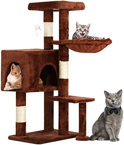 Bestpet Cat Cat Tree מגדל חתולים בגודל 36 אינץ