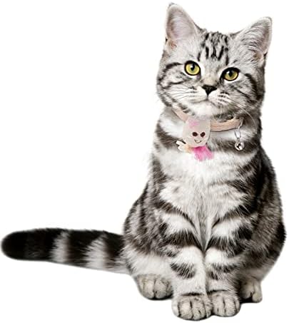 2 יחידות חתלתול קטן / קטן פורץ גור צווארון אורך גורים קולרים גדול מהיר פעמונים עם בנדנה חתול בטיחות מתכוונן חתולים