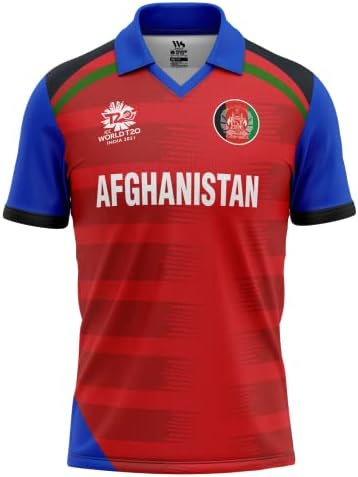 ווייטדוט אפגניסטן העתק ג ' רזי גביע העולם 20 2021- פוליאסטר ניהול לחות יבש